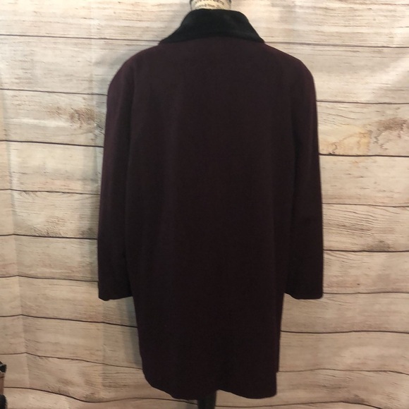 Alorna Woman by Forstmann Vintage Coat Superfina Wool Blend Plus Size 18 - Picture 6 of 9